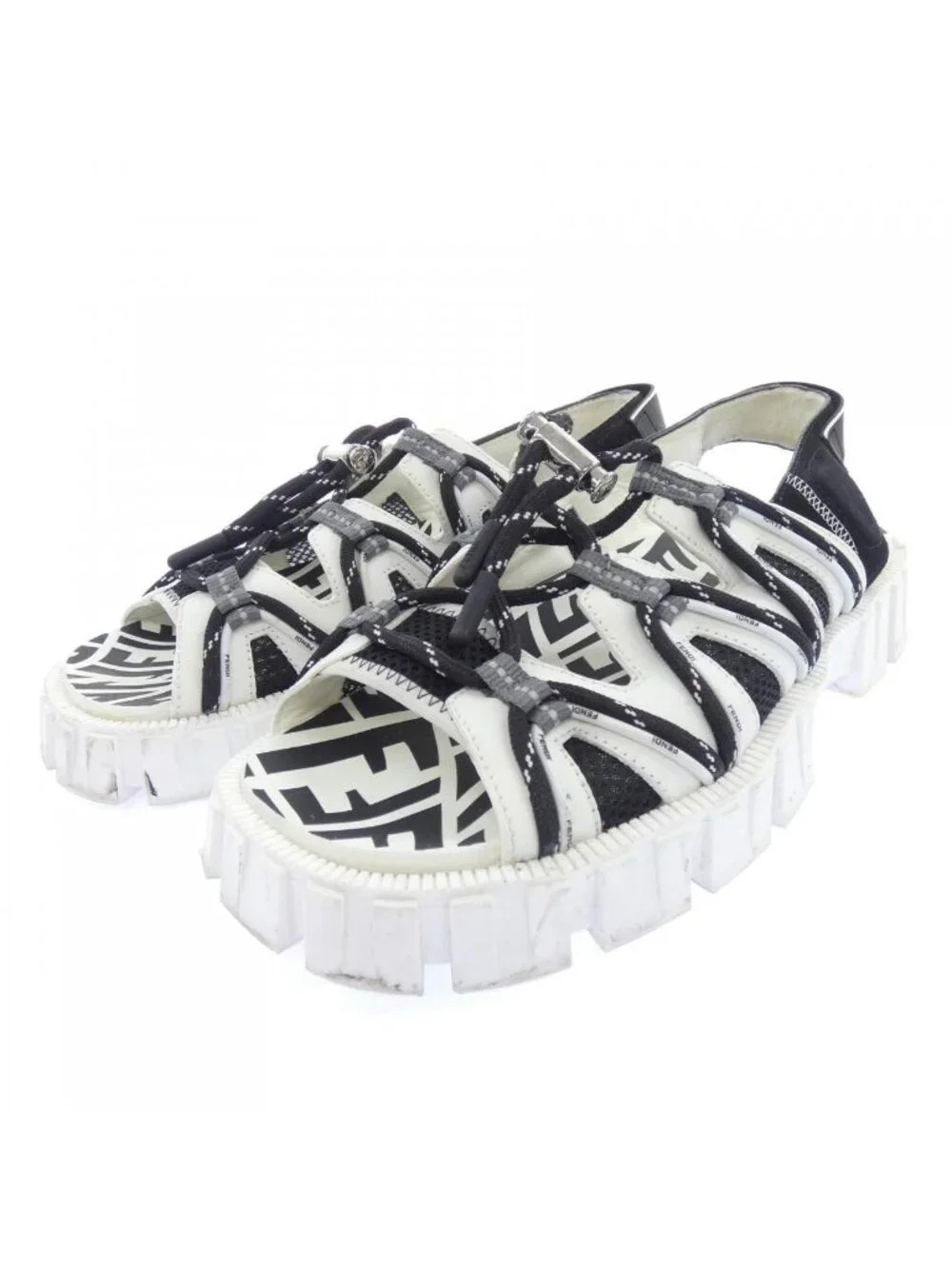 Fendi Sandals Black